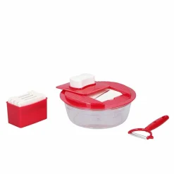 Gifi Préparation Culinaire^Mandoline et râpe multifonctions 7 pièces