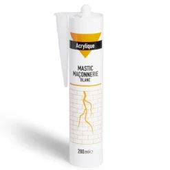 Mastic maçonnerie en acrylique blanc 280ml^Gifi Sale