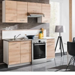 Gifi Rangement De Cuisine^Meuble de cuisine bois naturel x 5