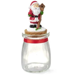 Gifi Conservation Alimentaire^Mini bonbonnière de Noël en verre