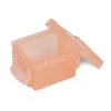 Best Mini boîte en plastique rose fermeture clips 0,30L x3 Rangement