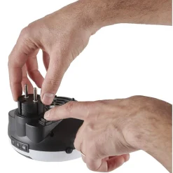 Mini chauffage soufflant céramique pour prise secteur 600 W^Gifi Best