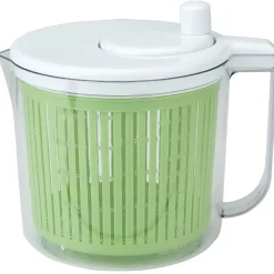 Gifi Préparation Culinaire^Mini essoreuse à salade vert et blanc