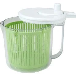Gifi Préparation Culinaire^Mini essoreuse à salade vert et blanc