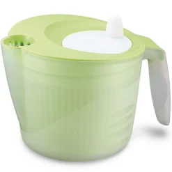 Gifi Préparation Culinaire^Mini essoreuse à salade verte et blanche