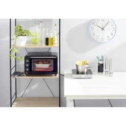 Gifi Petit Électroménager^Mini four électrique noir 14 L