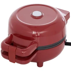 Gifi Petit Électroménager^Mini gaufrier rouge 500-600W