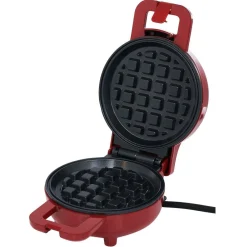 Gifi Petit Électroménager^Mini gaufrier rouge 500-600W