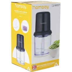 Gifi Petit Électroménager^Mini hachoir électrique Homday 0,5 L