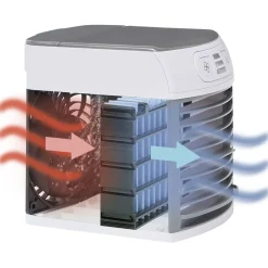 Mini rafraîchisseur d'air à LED 600 ml^Gifi New