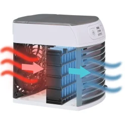 Mini rafraîchisseur d'air à LED 600 ml^Gifi New