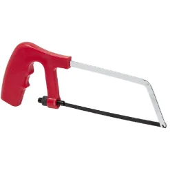 Mini scie à métaux manche plastique rouge^Gifi Hot