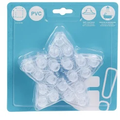 Mini tapis de douche antidérapant forme étoile x6^Gifi Discount