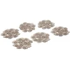 Mini tapis de douche antidérapant forme galet noir x6^Gifi