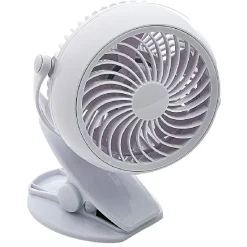 Mini ventilateur portable 2 en 1 à clipser ou à poser^Gifi New