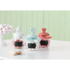 Gifi Conservation Alimentaire^Mini-Bonbonnière ardoise en verre