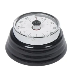 Gifi Préparation Culinaire^Minuteur de cuisine aimanté design rétro à aiguille