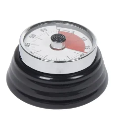 Gifi Préparation Culinaire^Minuteur de cuisine aimanté design rétro à aiguille