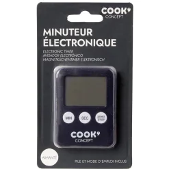 Gifi Préparation Culinaire^Minuteur électronique noir