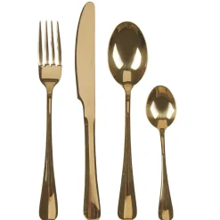 Gifi Préparation Culinaire^Ménagère 24 pièces doré