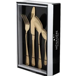 Gifi Préparation Culinaire^Ménagère dorée inox 24 pièces