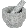 Gifi Préparation Culinaire^Mortier avec pilon granite gris