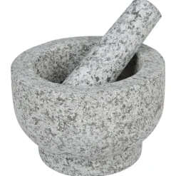 Gifi Préparation Culinaire^Mortier avec pilon granite gris