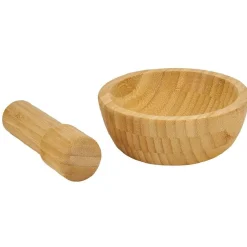 Gifi Préparation Culinaire^Mortier en bambou Ø15,8cm