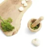 Gifi Préparation Culinaire^Mortier en bambou H14,5cm