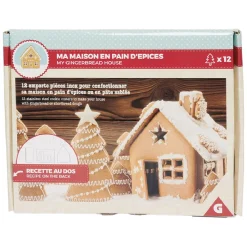 Gifi Préparation Culinaire^Moule emporte pièce Maison en pain d'épices