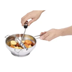 Gifi Préparation Culinaire^Moulin à légumes en inox