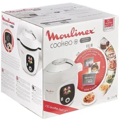 Gifi Conservation Alimentaire^Multicuiseur Cookéo + Moulinex 150 recettes best of blanc