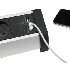 Multiprise 5 prises et 2 ports USB^Gifi