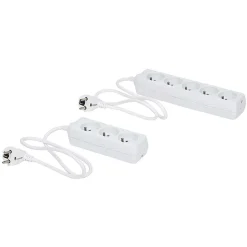 Multiprise blanche x 2^Gifi Sale