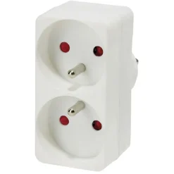 Multiprise duplite 2x16A blanc^Gifi Clearance