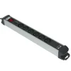 Multiprise parafoudre 6 prises et 2 usb noir^Gifi Best