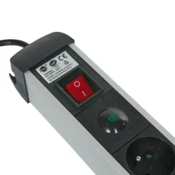 Multiprise parafoudre 6 prises et 2 usb noir^Gifi Best
