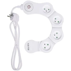 Multiprise 4x16A et 2 usb blanc^Gifi Outlet
