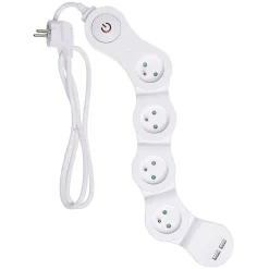 Multiprise 4x16A et 2 usb blanc^Gifi Outlet