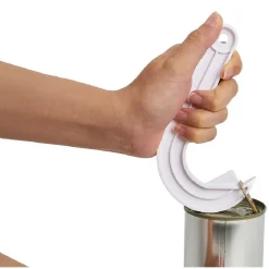 Gifi Préparation Culinaire^Ouvre-boîte à anneau ergonomique L15cm blanc