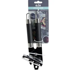 Gifi Préparation Culinaire^Ouvre-boîte en inox avec pince ergonomique en plastique L.20cm