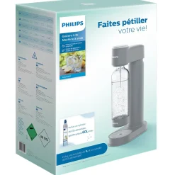 Gifi Petit Électroménager^Pack machine à soda lite Gris