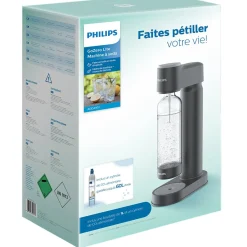 Gifi Petit Électroménager^Pack machine à soda lite Noir