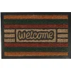 Best Paillasson coco design bariolé Welcome Nettoyage Et Entretien