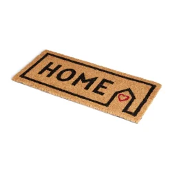 Best Paillasson coco Home coeur marron et noir 25x55cm Nettoyage Et Entretien
