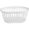 Outlet Panier à linge ovale blanc 30 L Entretien Du Linge