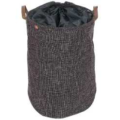 Sale Panier à linge rond gris 56L Entretien Du Linge