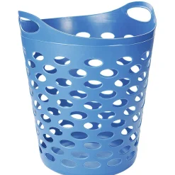 Online Panier à linge souple en plastique couleur unie 54L Entretien Du Linge