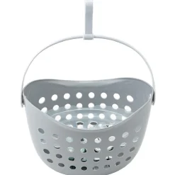 Panier avec 12 pinces à linge gris Entretien Du Linge