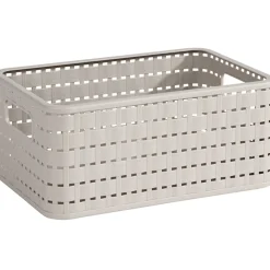 Discount Panier avec poignées design rotin beige 6 L Entretien Du Linge